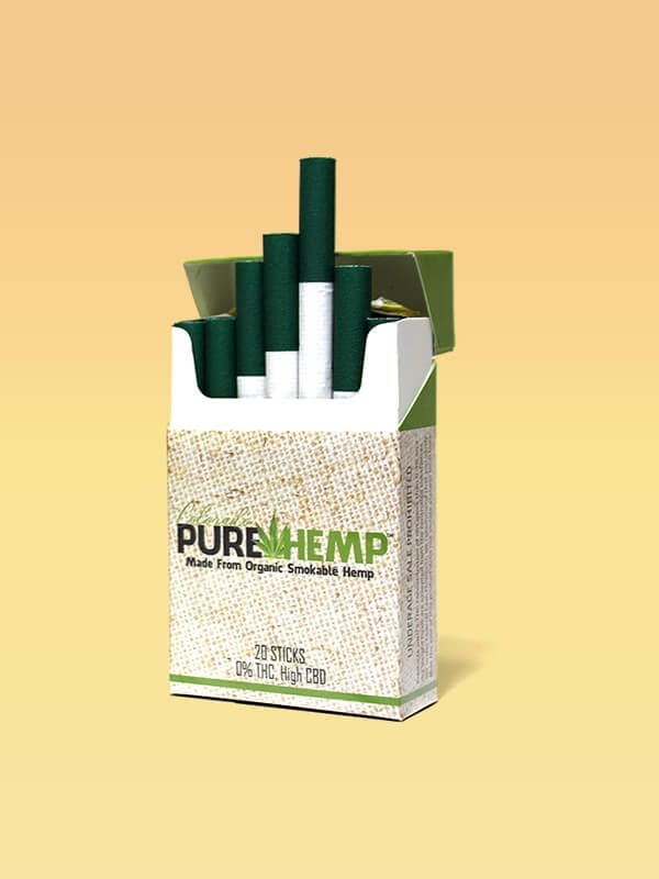 hemp cigarette boxes