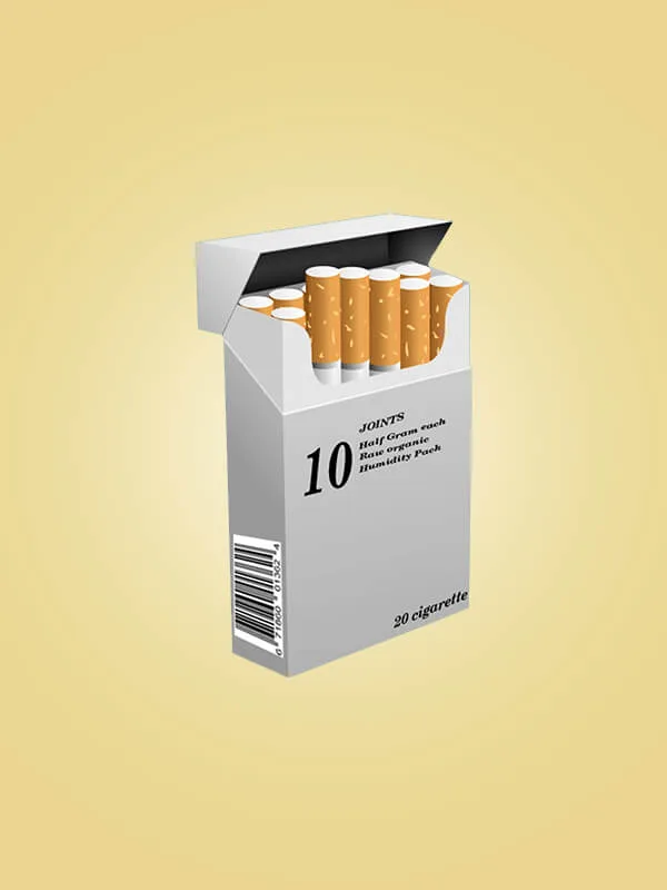 cardboard cigarette boxes