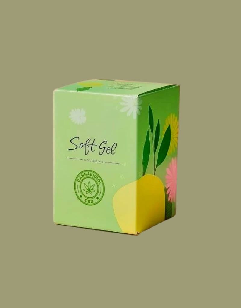 CBD softgel boxes